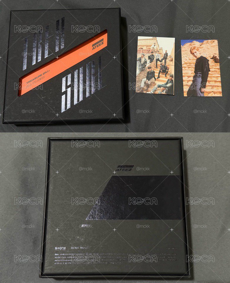 ATEEZ 出道專treasure ep.1+ep.2/the world ep.2