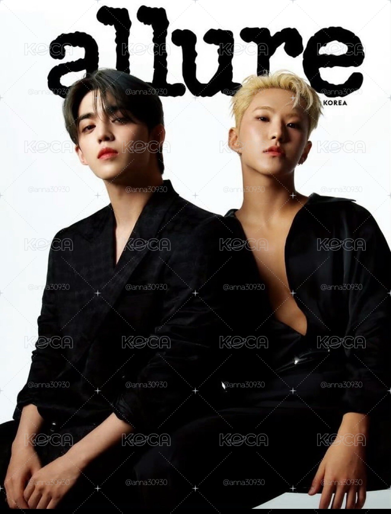 Allure Korea 9月號 喆🍒榮🐯封面