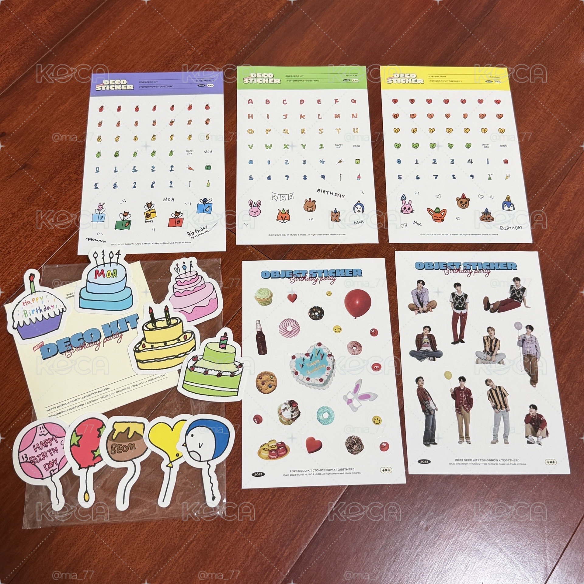 23 DECO KIT 貼紙 