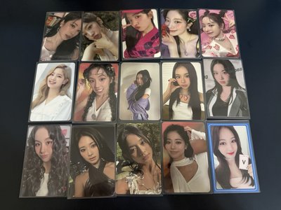 TWICE 子瑜 多賢 彩瑛 專卡 小卡 特典