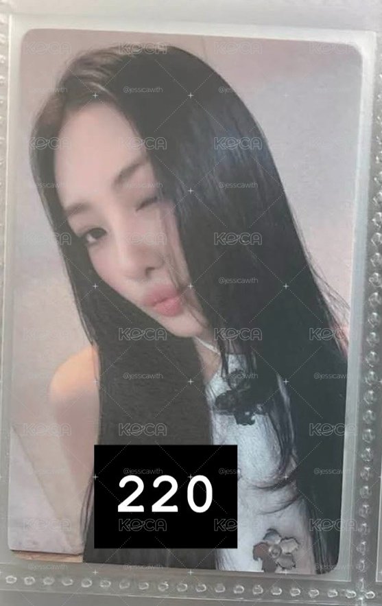 迷一 yzy 線上2.0 簽售卡 gawon