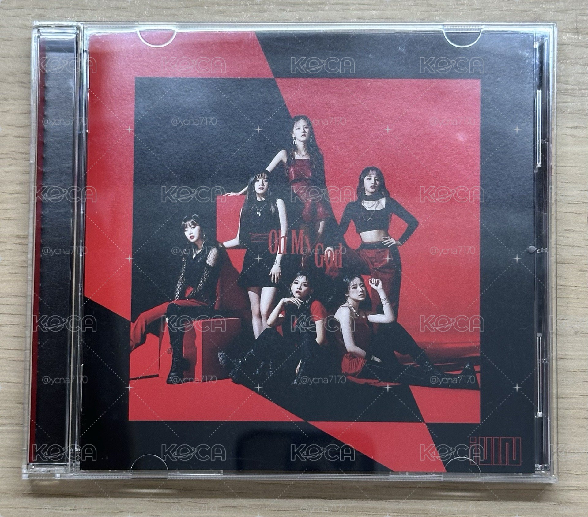 i-dle 日專oh my god通常盤