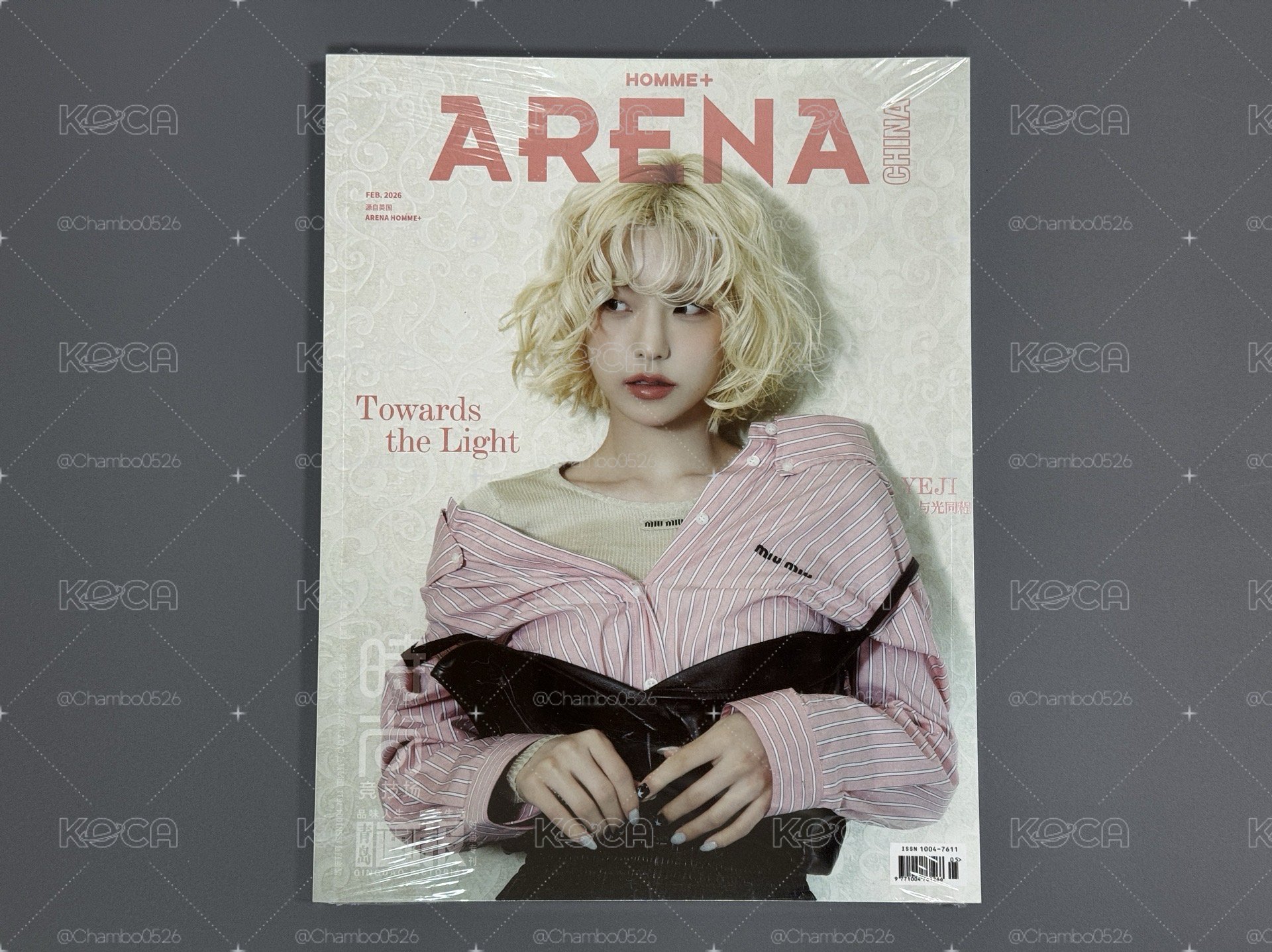 禮志Arena Homme+雜誌 一套三本（贈特典小卡）