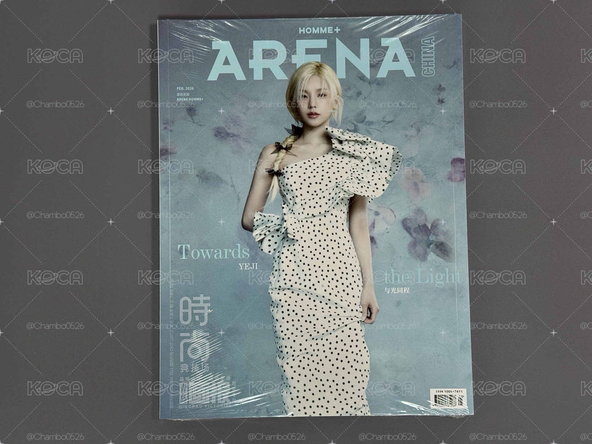 禮志Arena Homme+雜誌 一套三本（贈特典小卡）