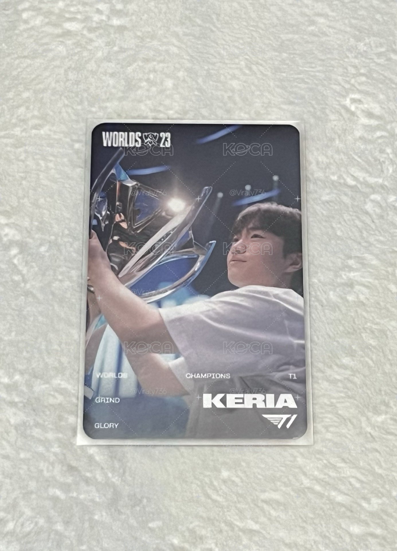 T1 Keria 2023 世界賽 冠軍造型卡