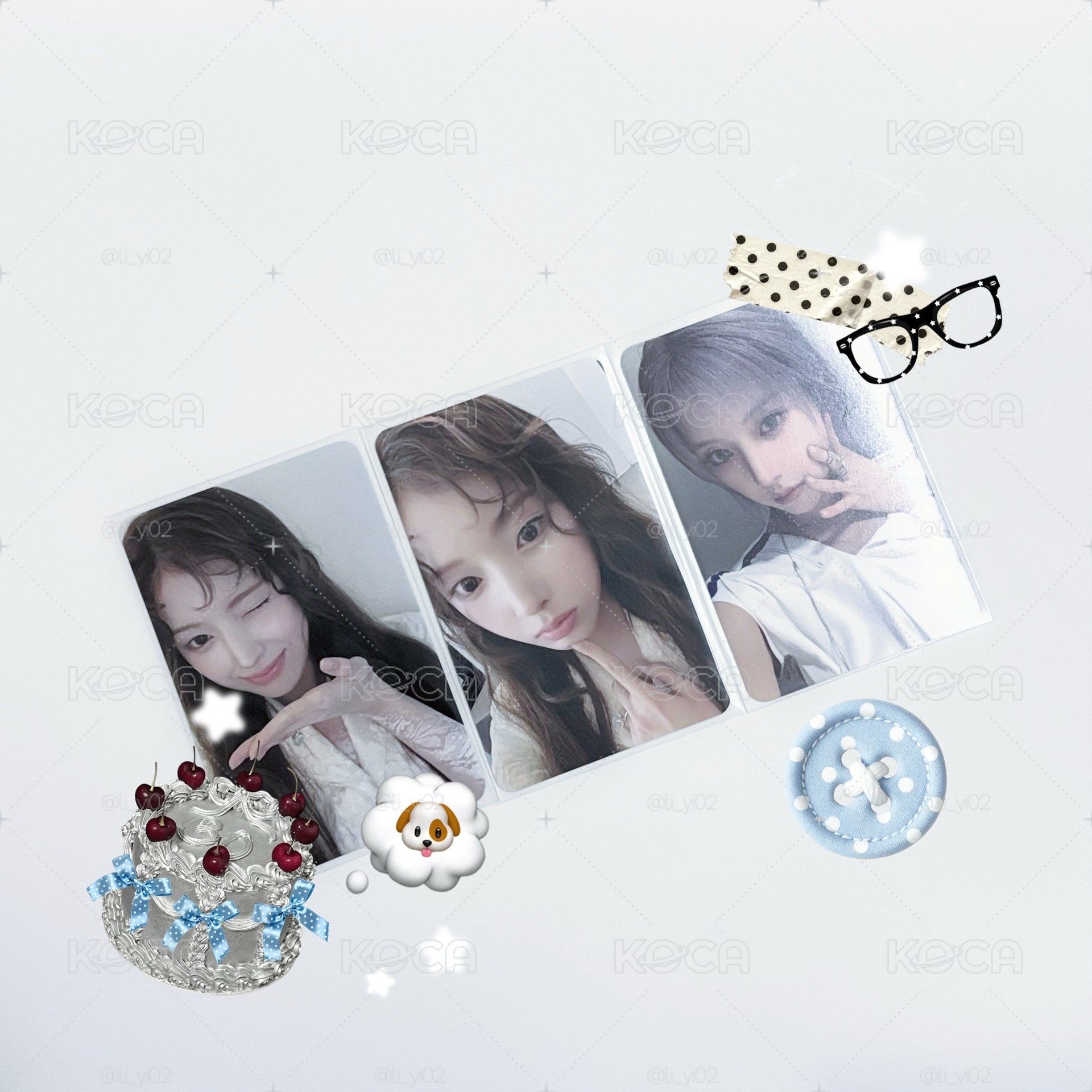 NMIXX _ JIWOO _ BLUE VALENTINE🩵/FORWARD_專卡(現貨）