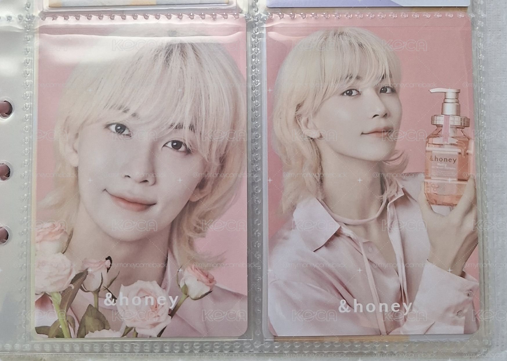 【尹淨漢】&honey洗髮精系列小卡