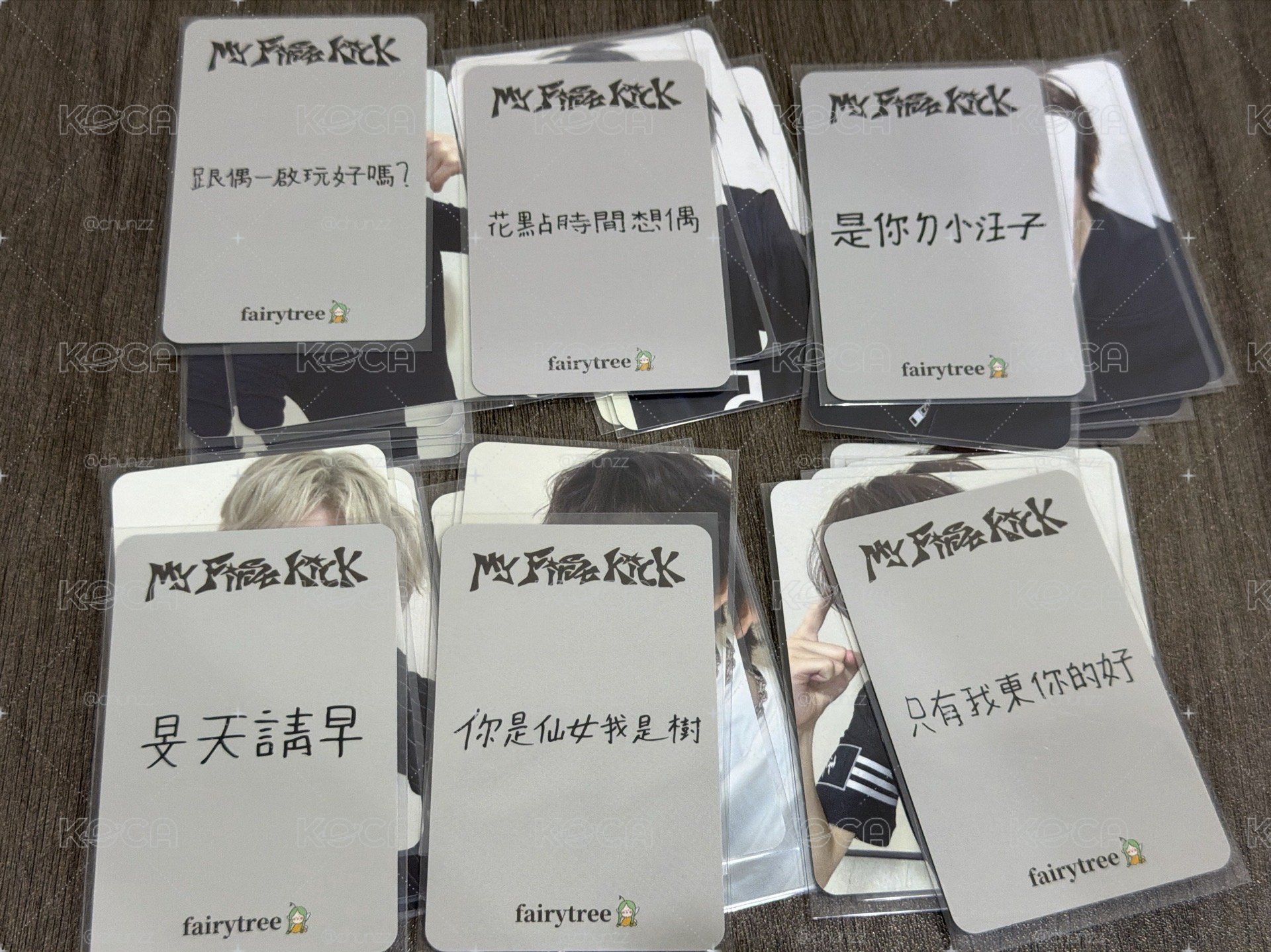迷四 仙女樹 台北合照 簽售卡 weflip做什麼呢？ver. 中文卡背