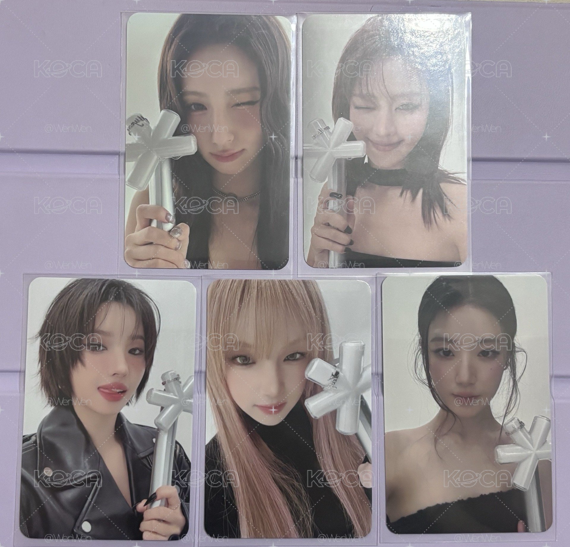 i-dle 三代手燈卡