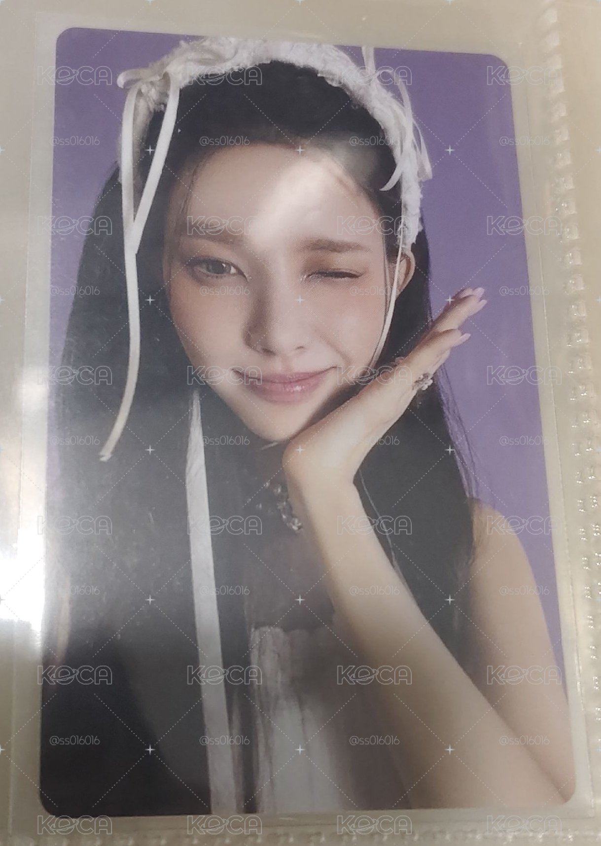 SUPER REAL ME 專輯卡 電子專固配