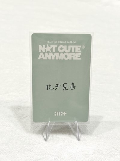 玧 yzy 簽售5.0 中背（有損）