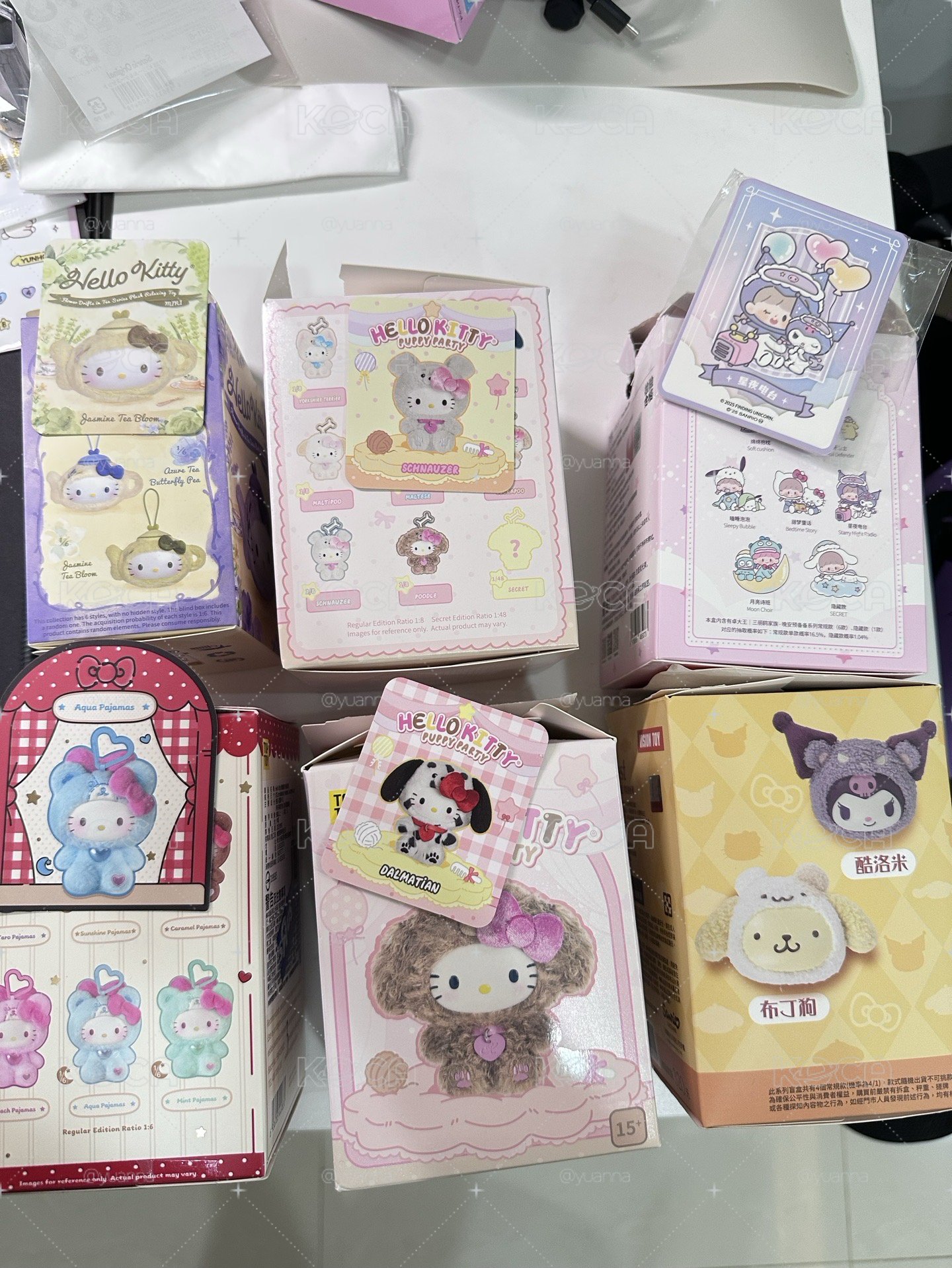Hello Kitty 小狗派對