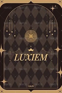 LUXIEM 次元波板糖 馬戲團系列 B款 滿額卡 閃卡 背面