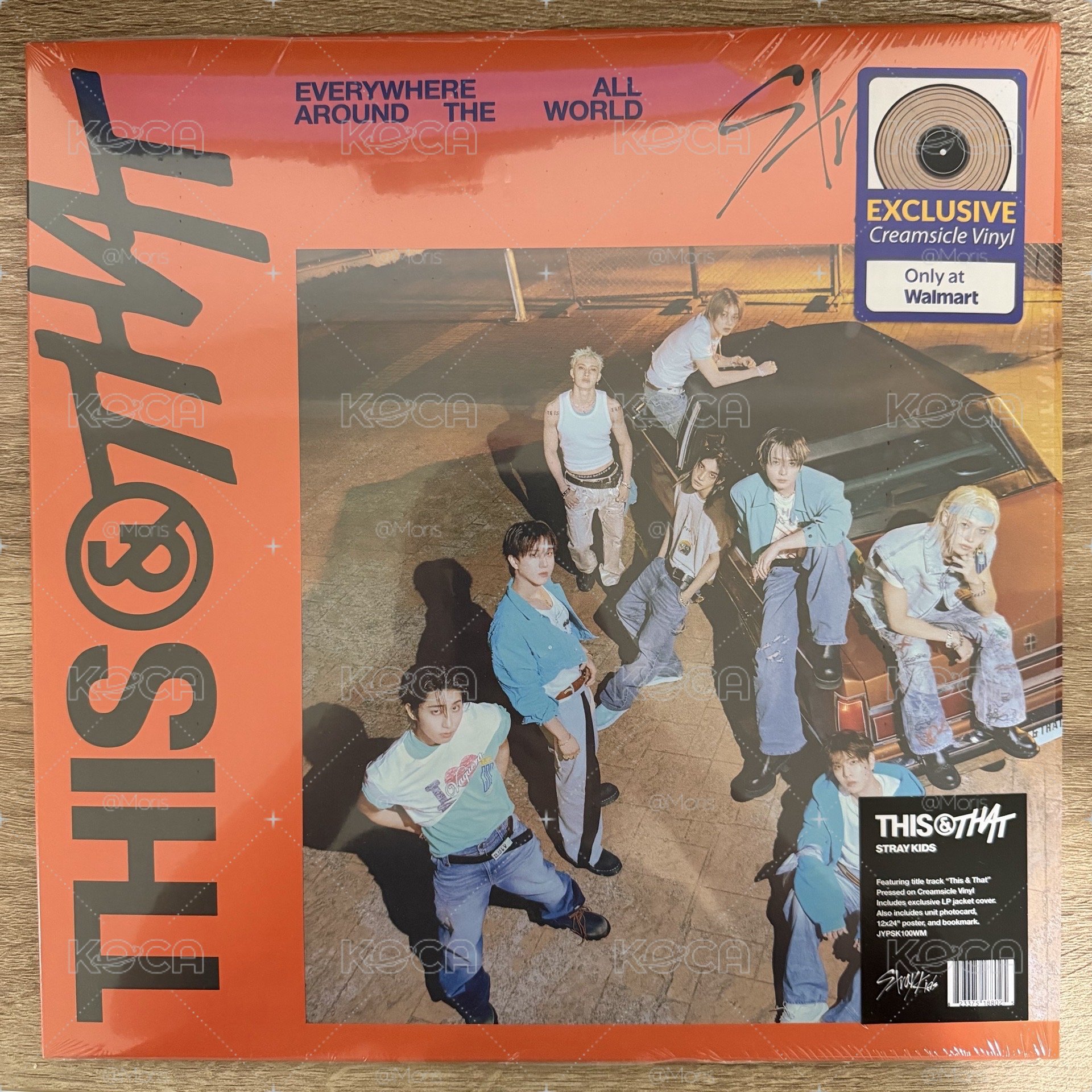 Stray kids This&that 美通 Walmart 黑膠 Creamsicle Vinyl