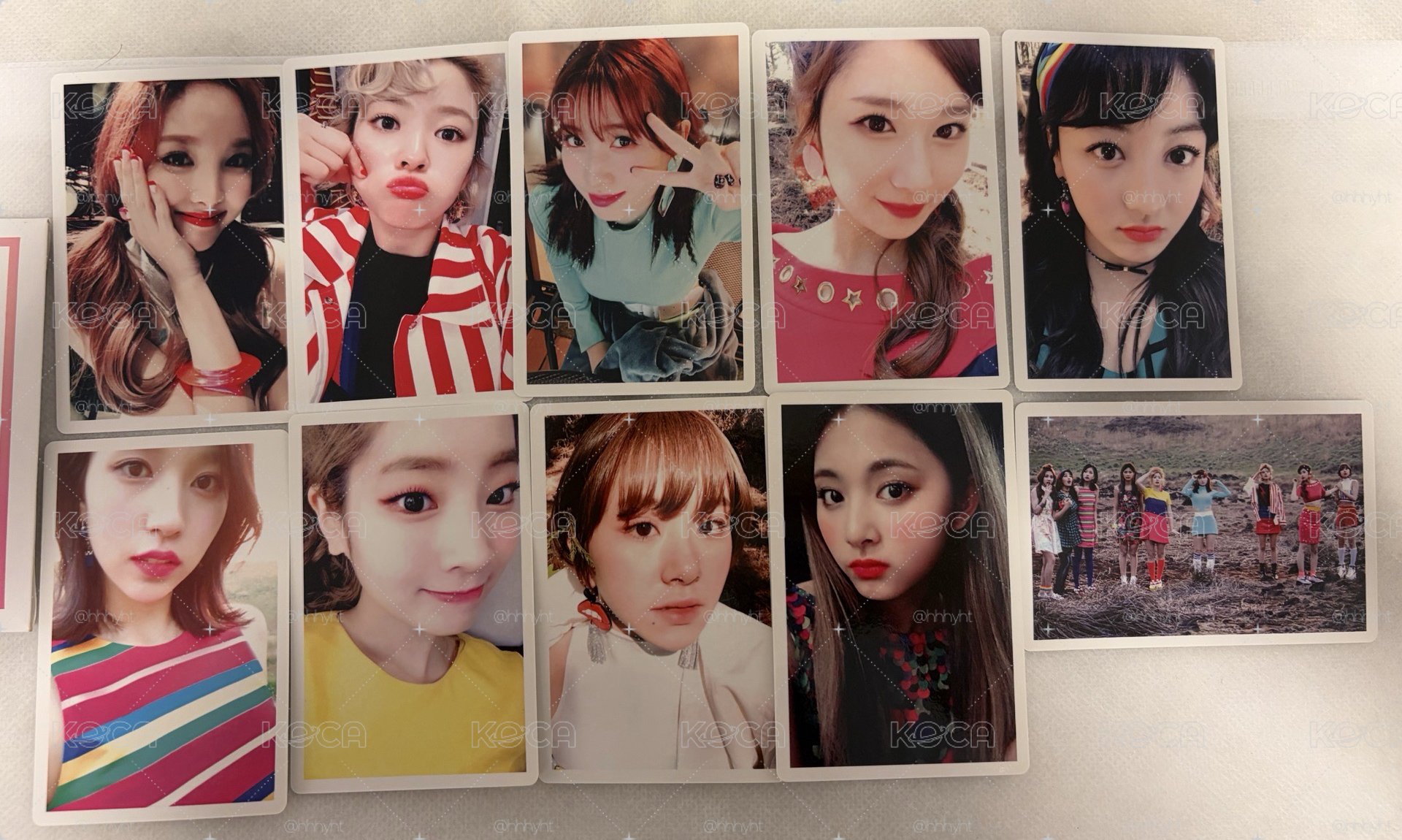 twice 迷四 signal 預售禮小卡