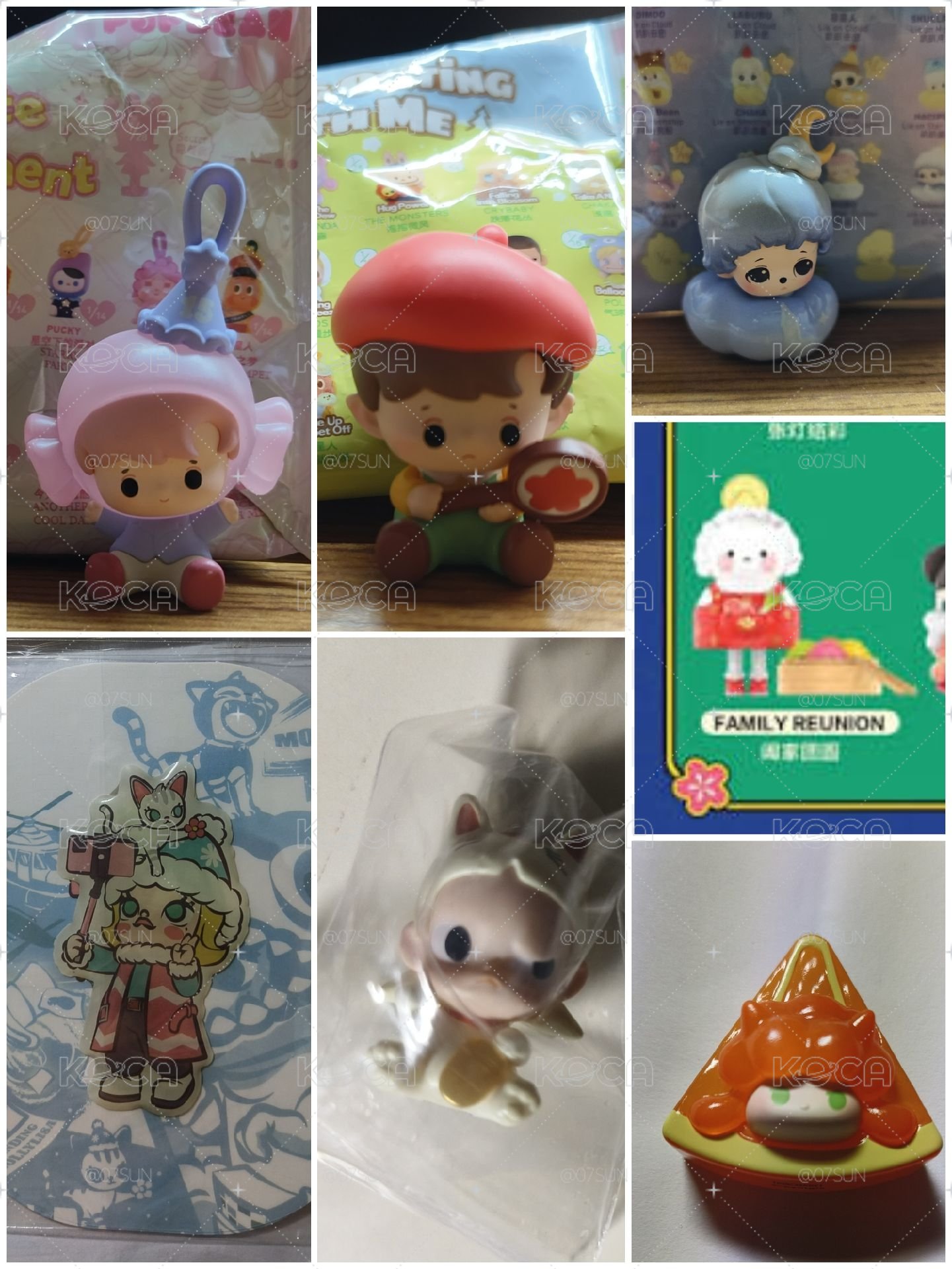 盲盒萌粒確認款 可交換其他款