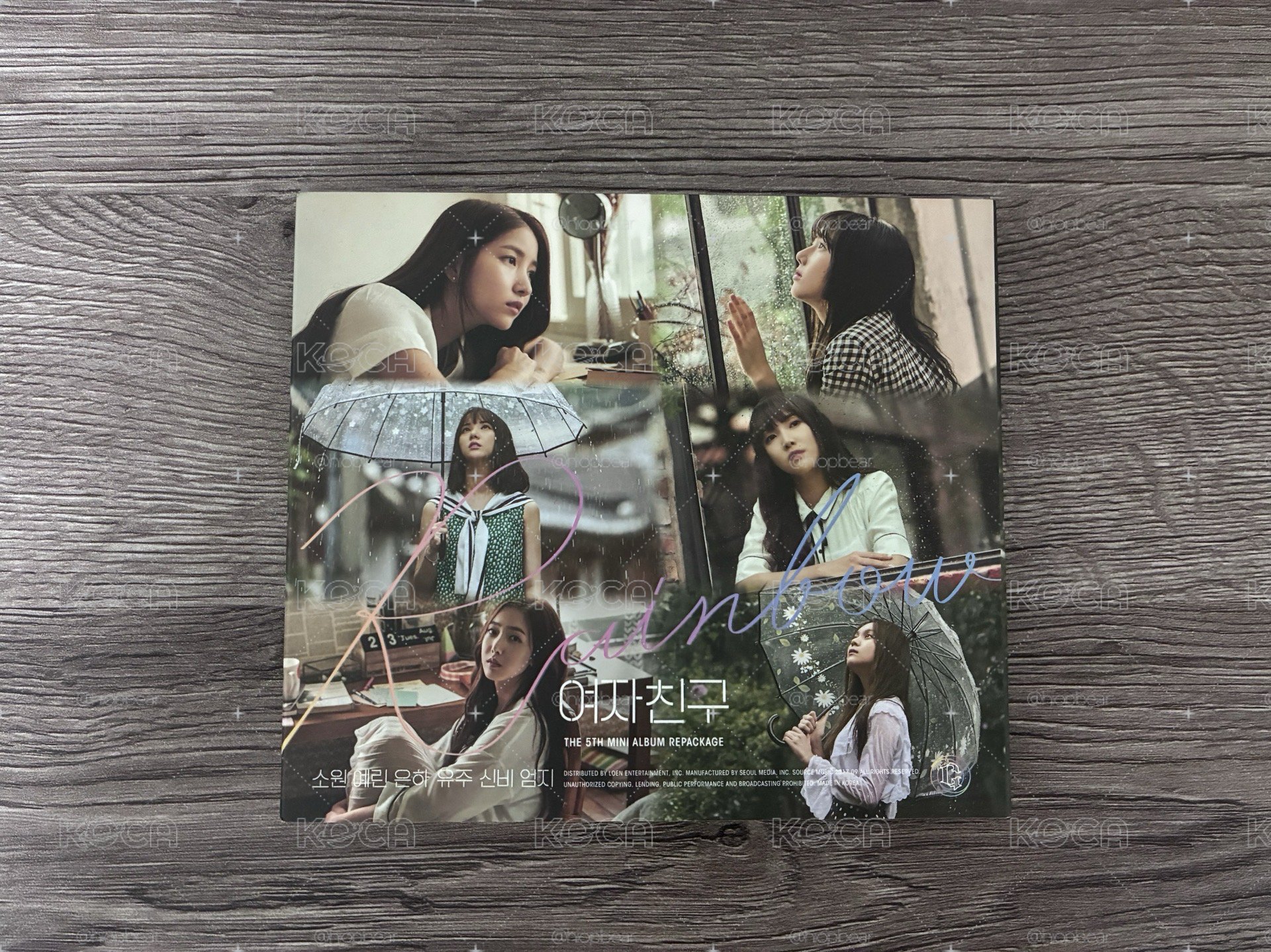 GFriend 專輯+2019年曆組