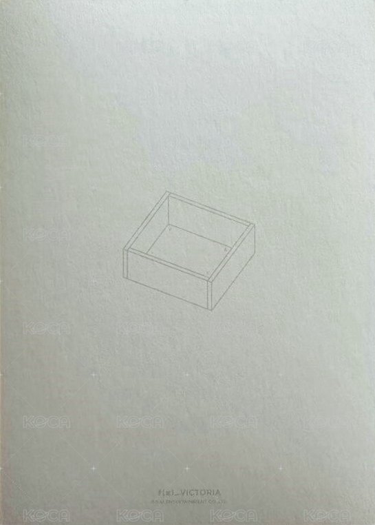 正規四<4walls> 明信片  背面