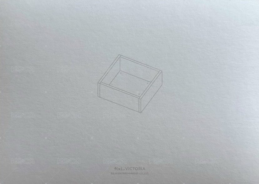正規四<4walls> 明信片  背面