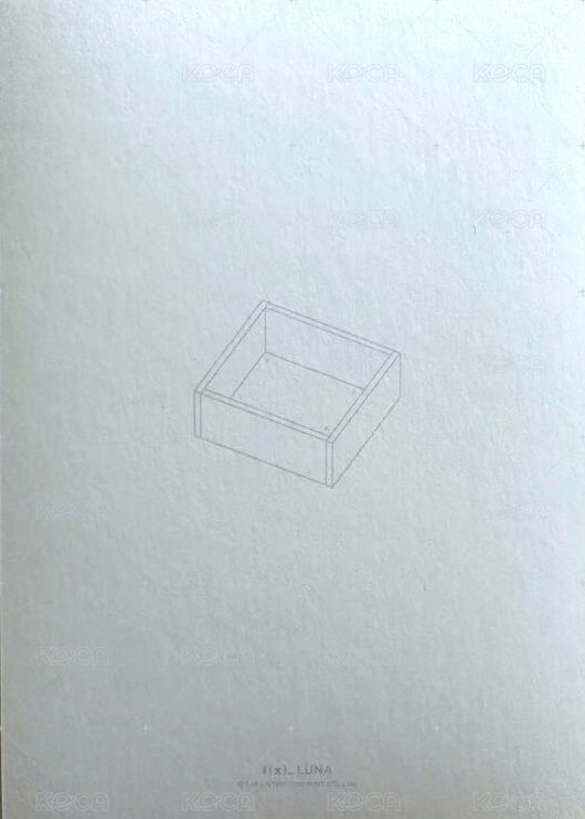 正規四<4walls> 明信片  背面