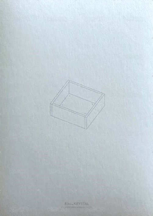 正規四<4walls> 明信片  背面