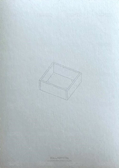 正規四<4walls> 明信片  背面