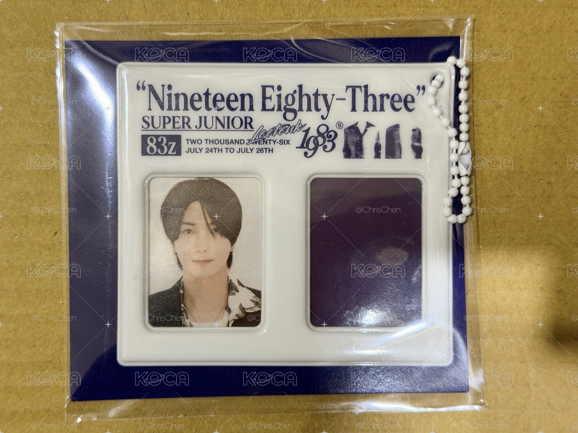 Super Junior 83z 1983 韓國線下週邊 ID PHOTO HOLDER SET 希澈 利特
