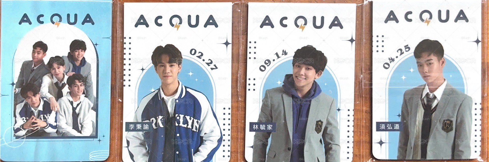 萬波 X AcQUA源少年 磁鐵 
