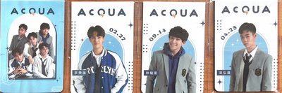 萬波 X AcQUA源少年 磁鐵 