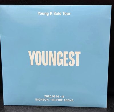 Young K (DAY6) youngest solo concert 入場禮 會員禮
