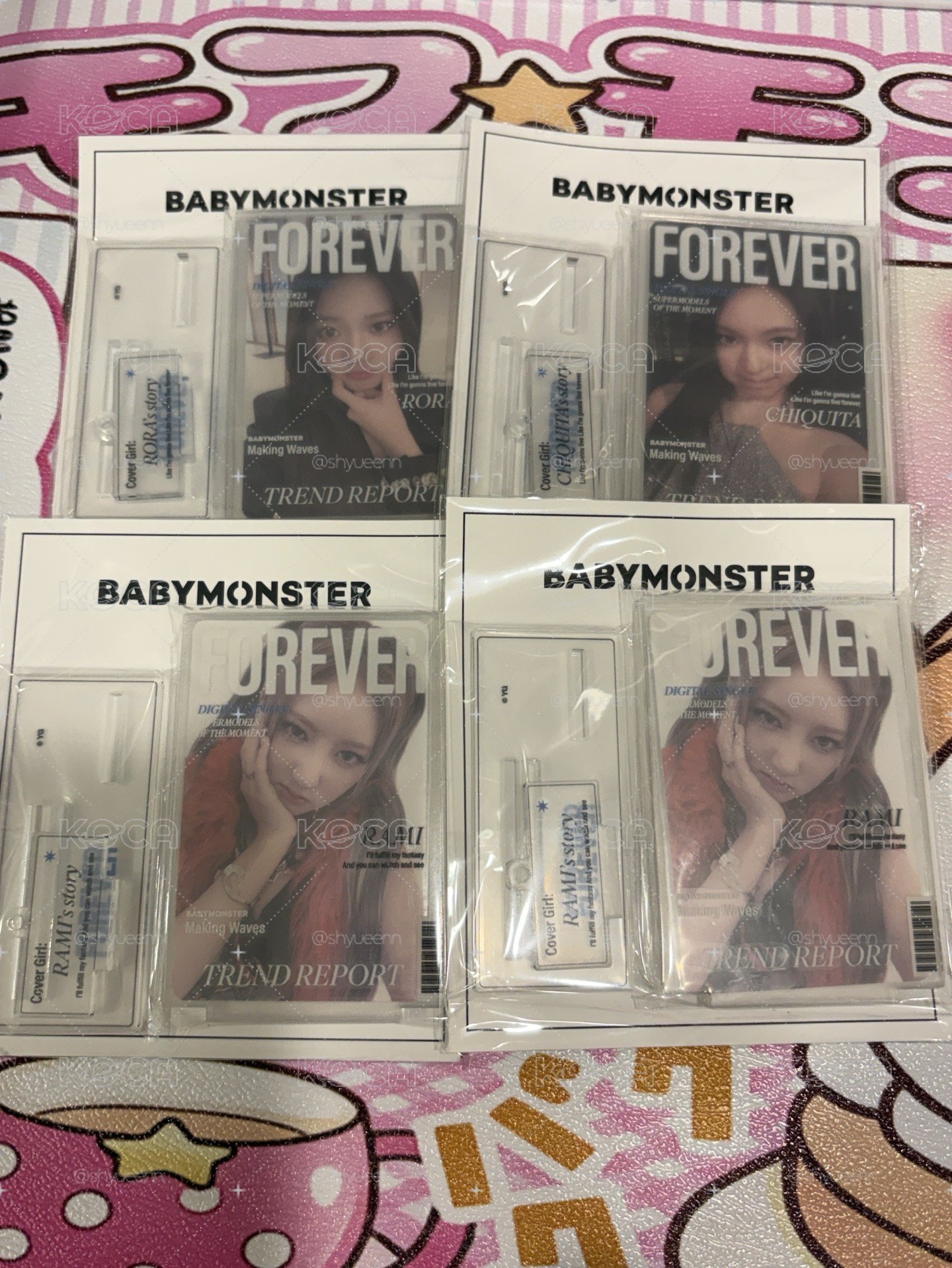 Babymonster forever立牌