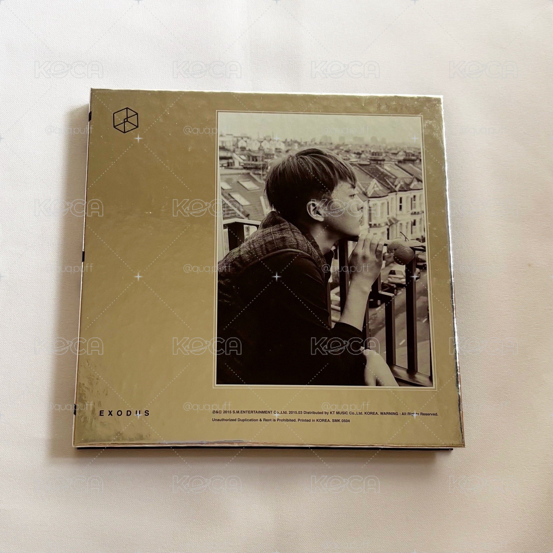 EXO EXODUS XIUMIN 單封（空專）