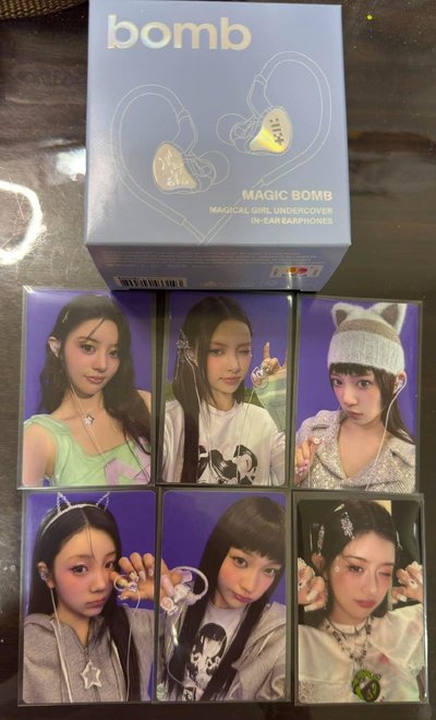 ILLIT耳機全專綁一張日專卡