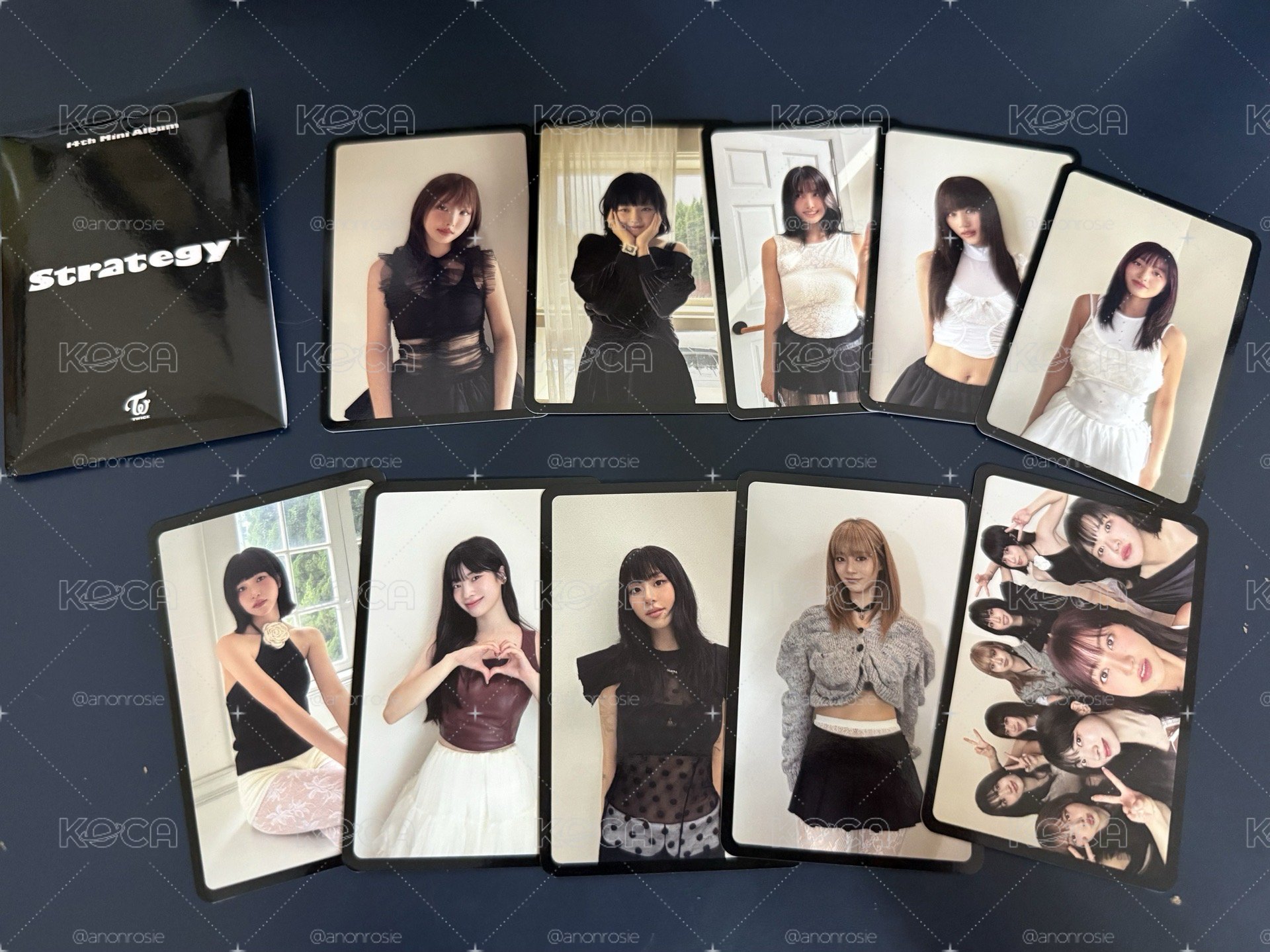 TWICE strategy 預售禮