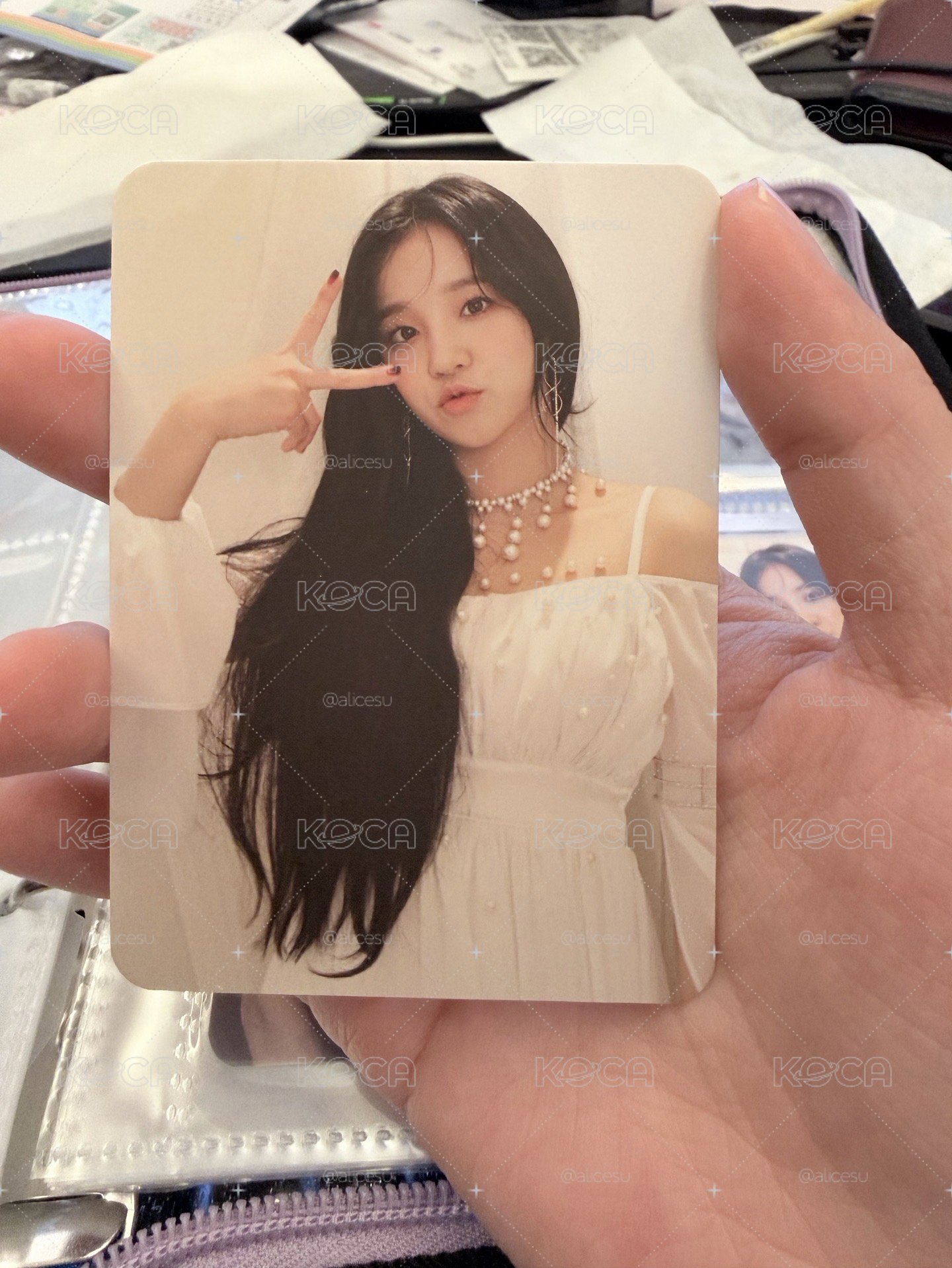 yuqi 雨琦 i trust 專卡+透卡