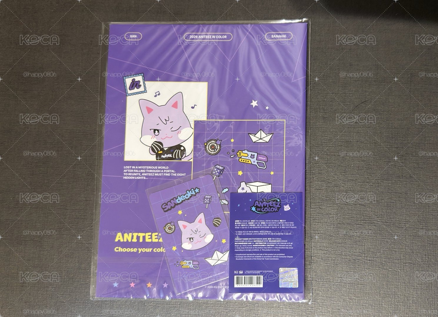 ANITEEZ IN COLOR 傘 MINI PHOTOBOOK