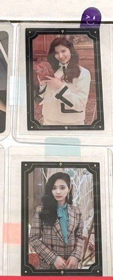 TWICE專卡 2張不拆