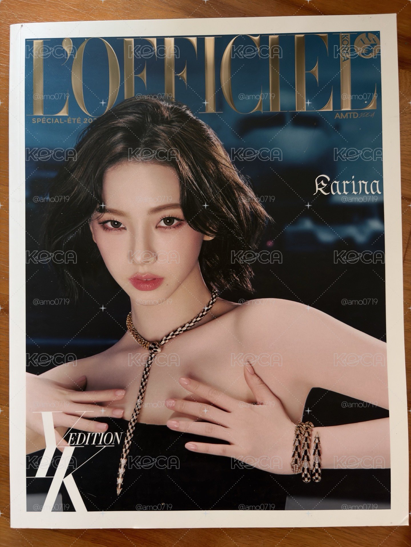 L’OFFICIEL雜誌-Karina封面