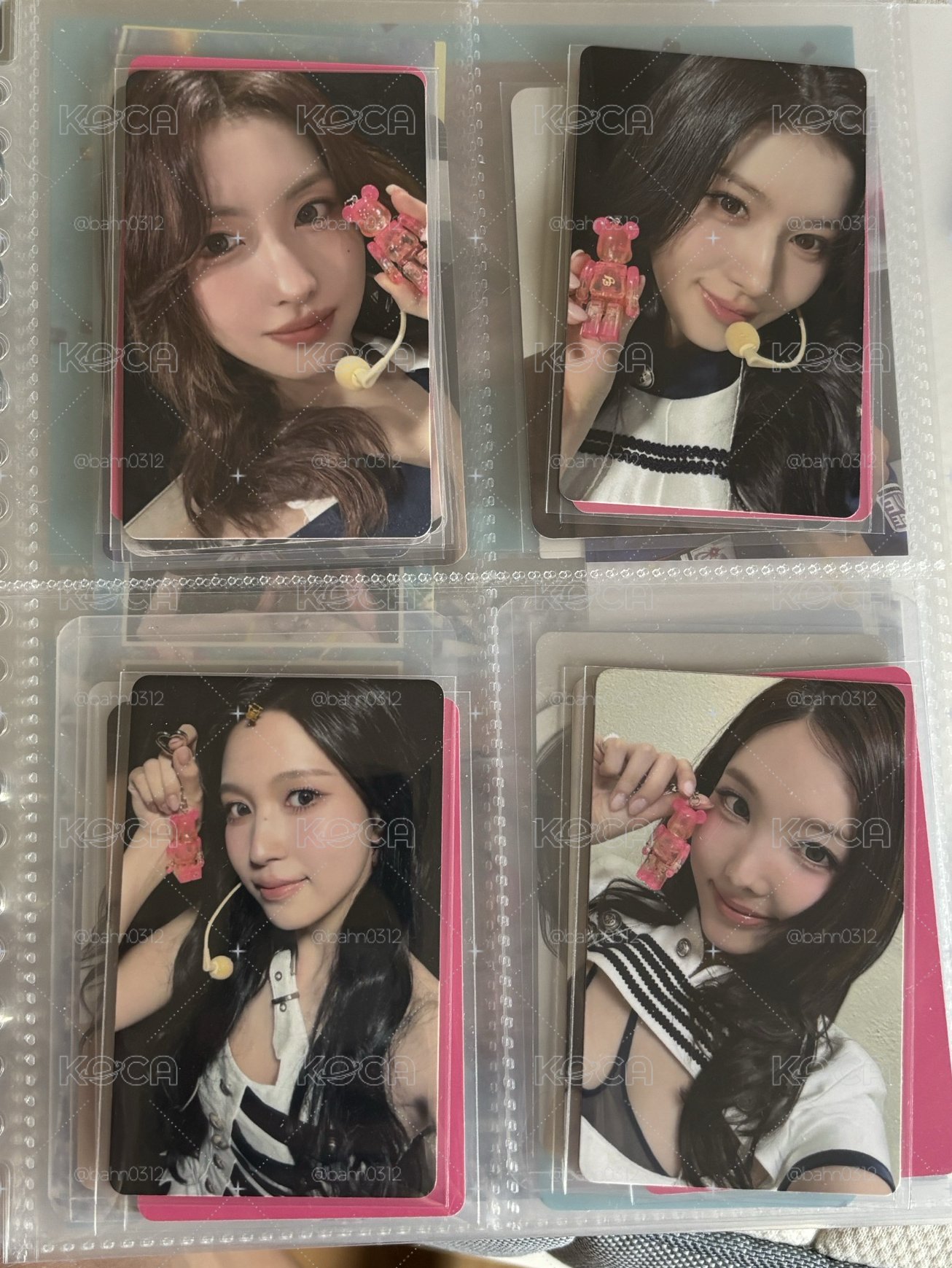 TWICE 暴力熊 代言卡