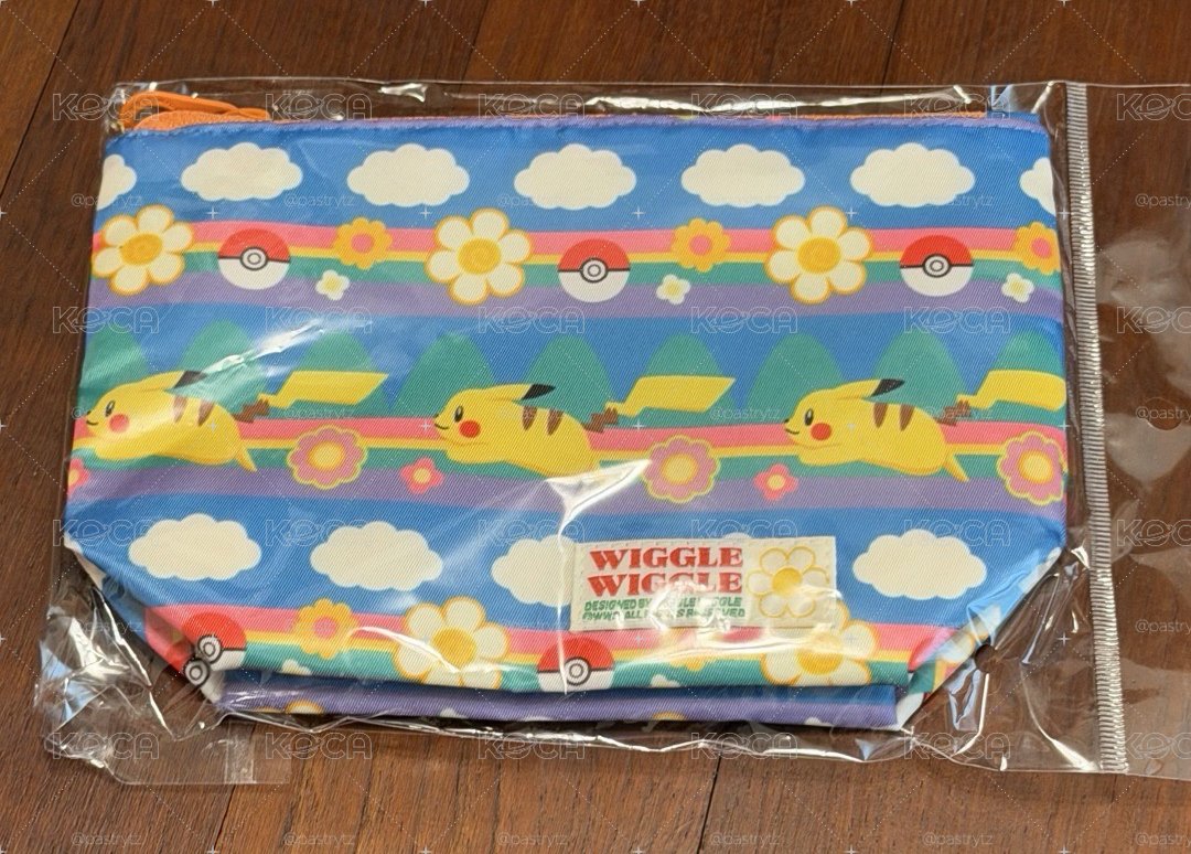韓國Wiggle Wiggle寶可夢化妝包