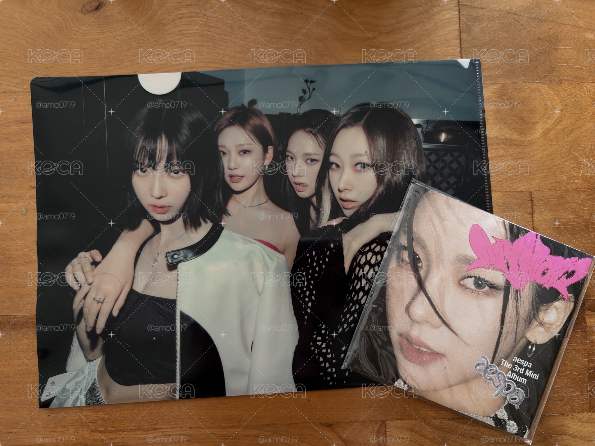 aespa The 3rd Mini Album Poster ver(karina封面）