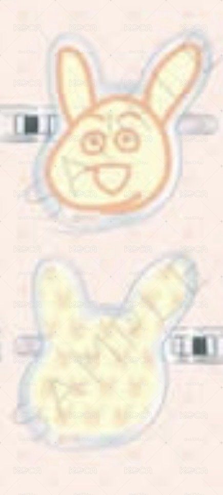 桂畫ㄉ兔子髮夾