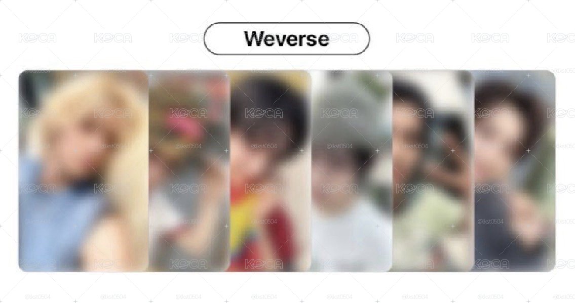 Weverse 幸運卡