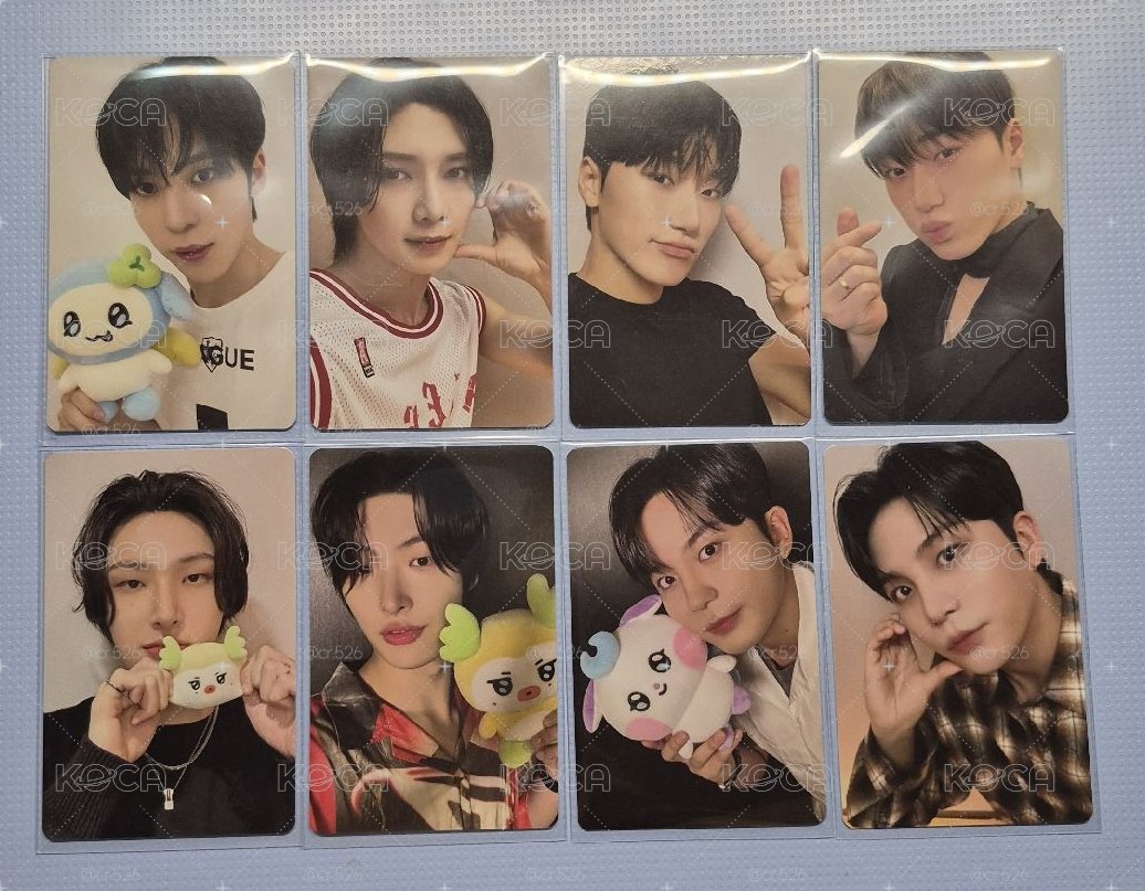 ATEEZ各快閃店小卡