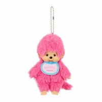 Monchhichi COLORS 系列 桃粉 吊娃 