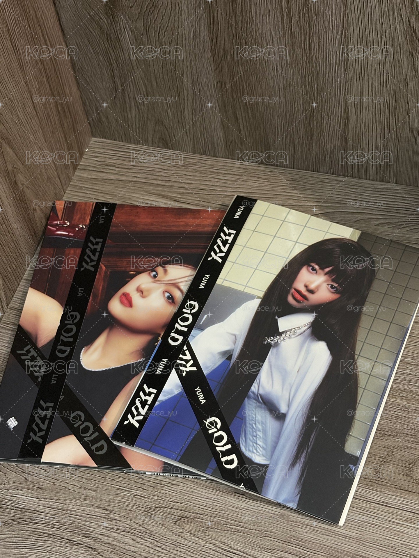 ITZY GOLD粒娜單封空專