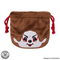 Monchhichi x Kabuki 吊飾 束口袋 娃包 收納抽繩包