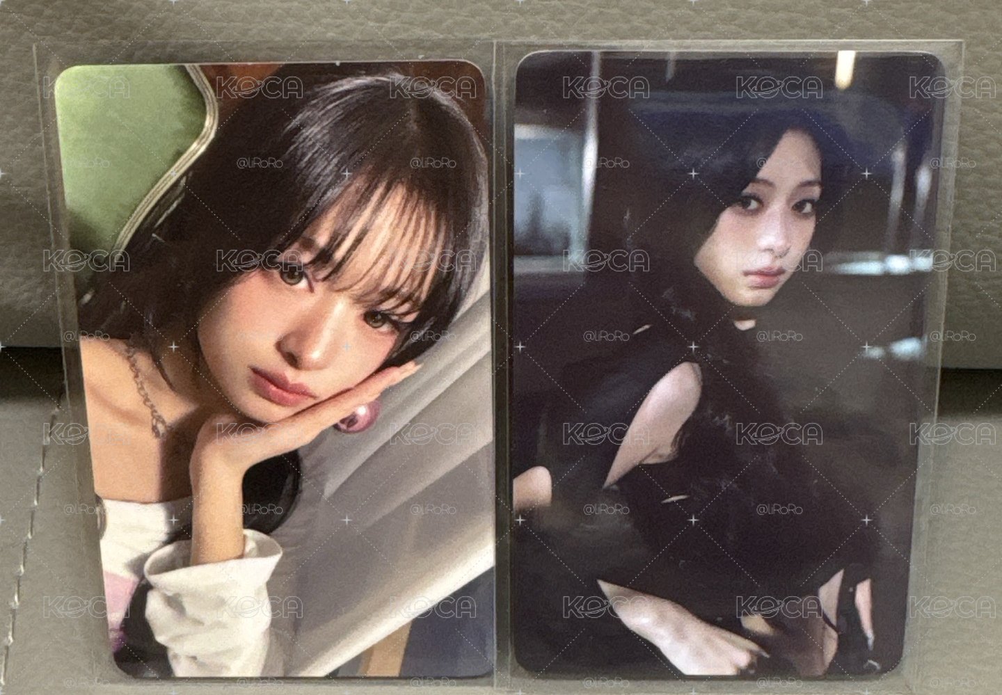 競標 🩵BABYMONSTER AHYEON 2026-27世巡 日本場週 CHOOM 隨機卡 兩張一起