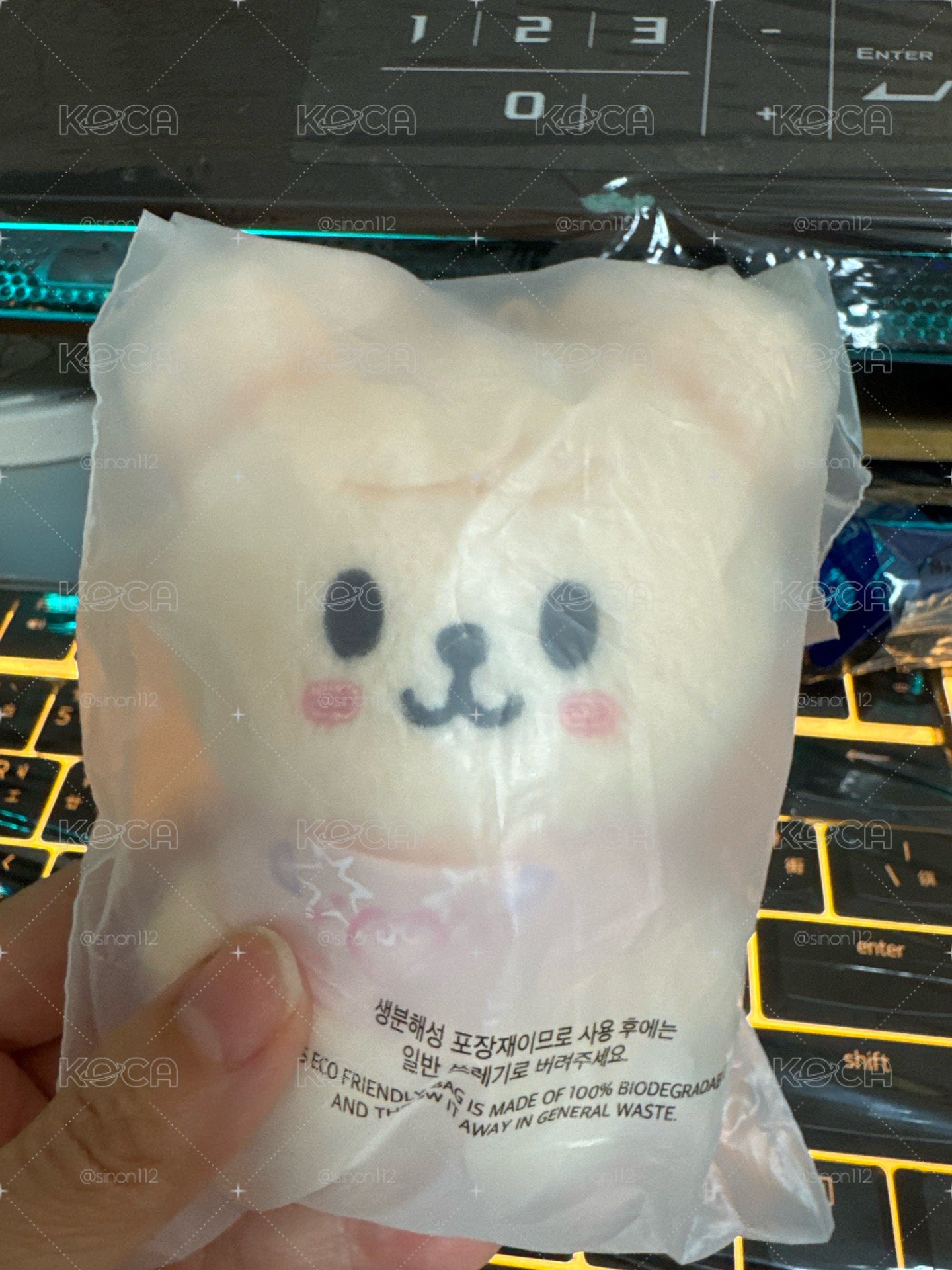 skz 狗狗 口水巾娃