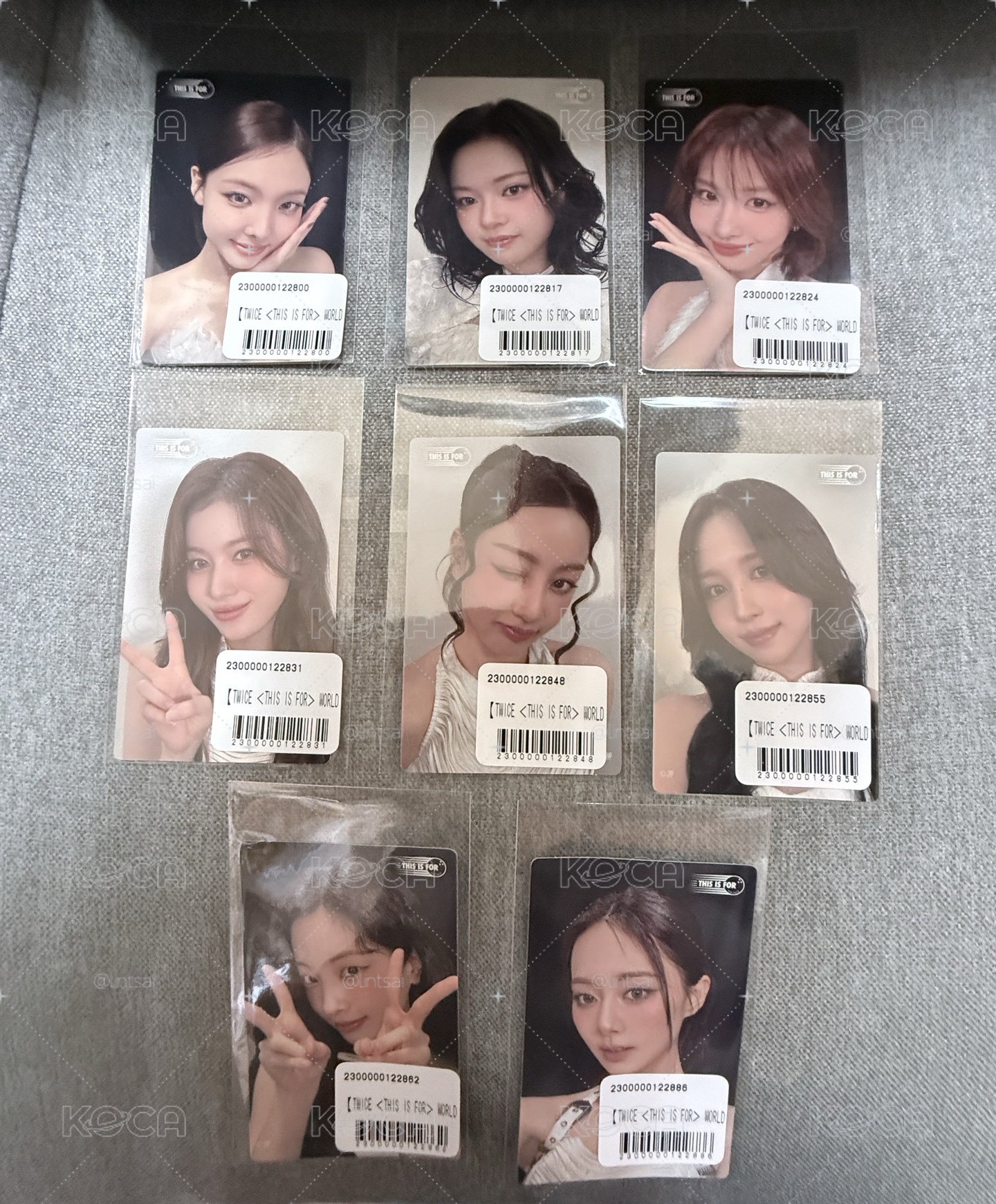 TWICE日本會員限定一番賞
